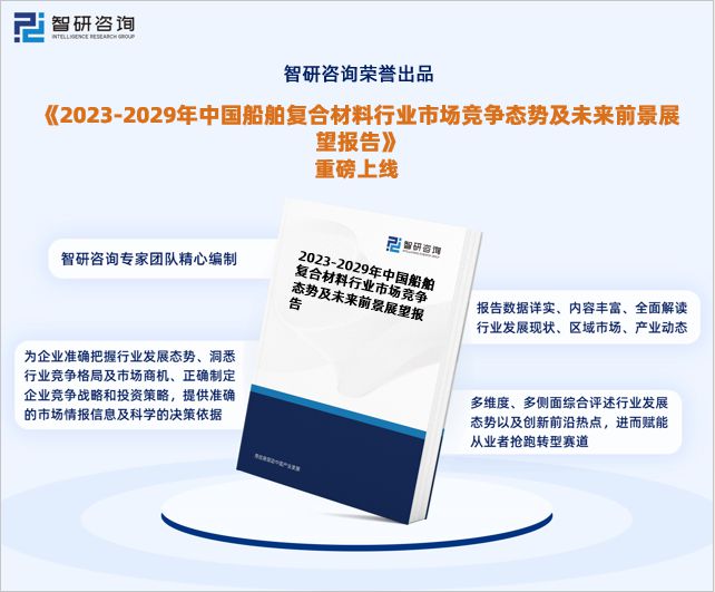智研咨询重磅发布：中国船舶复合材料行业市场研究报告（2023版）